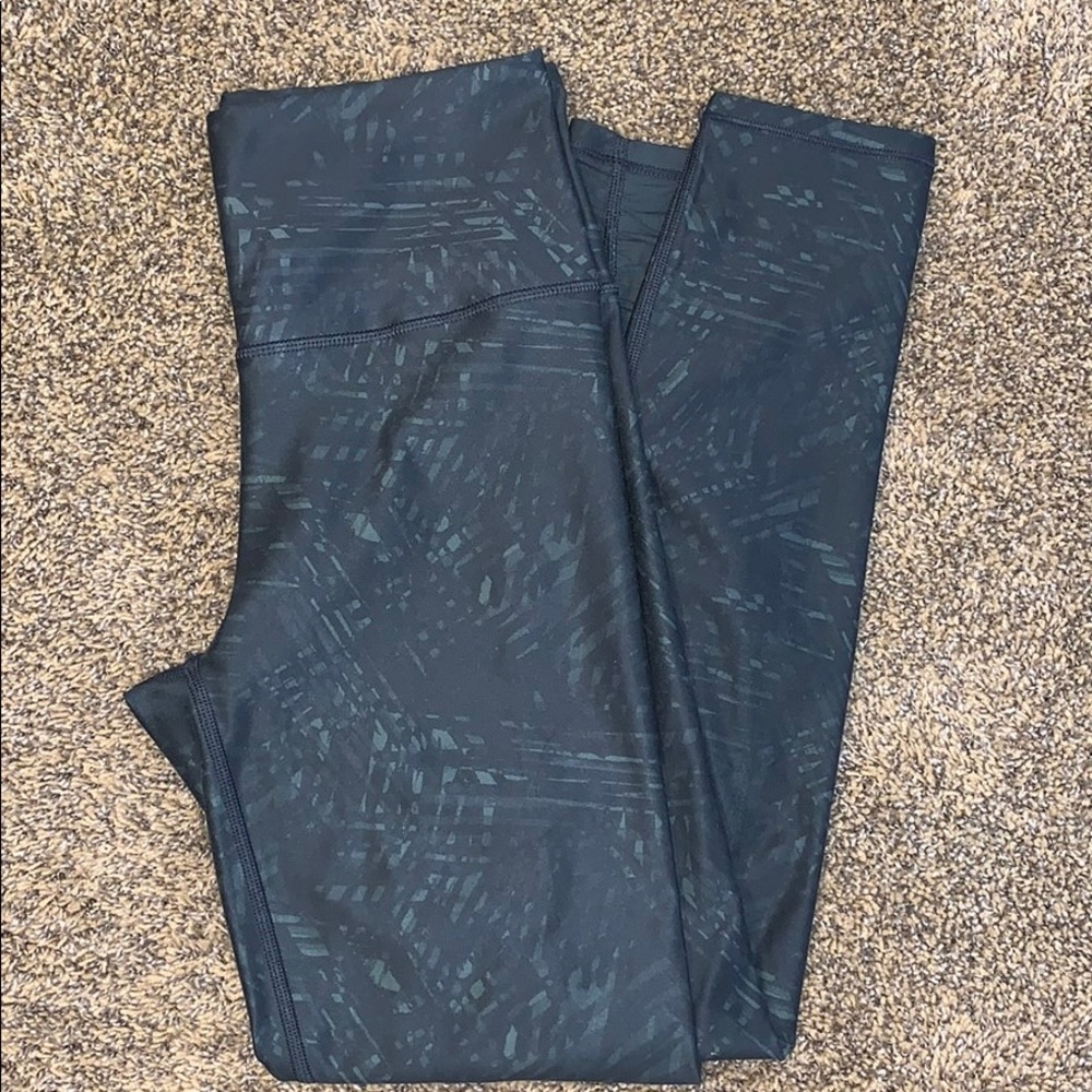 Aerie 7/8 Green High Waisted Leggings